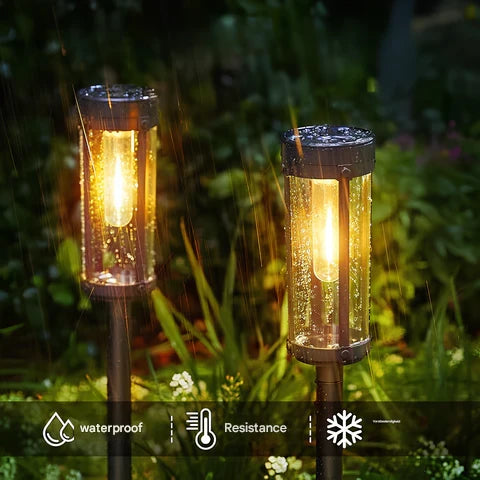 Solar-Powered Garden Torch - SolarFlare