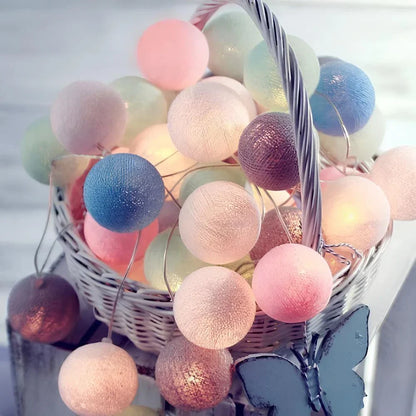 Atmospheric String of Balls - LumaBreeze