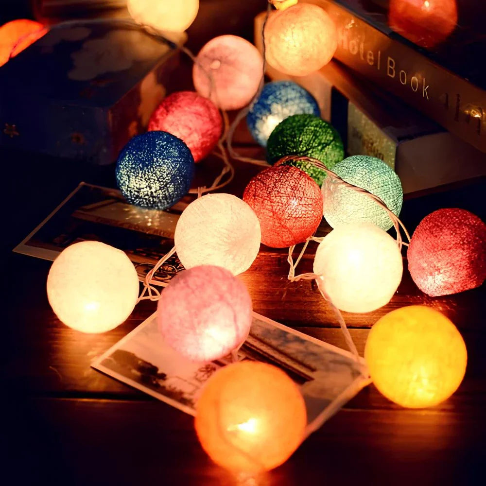 Atmospheric String of Balls - LumaBreeze