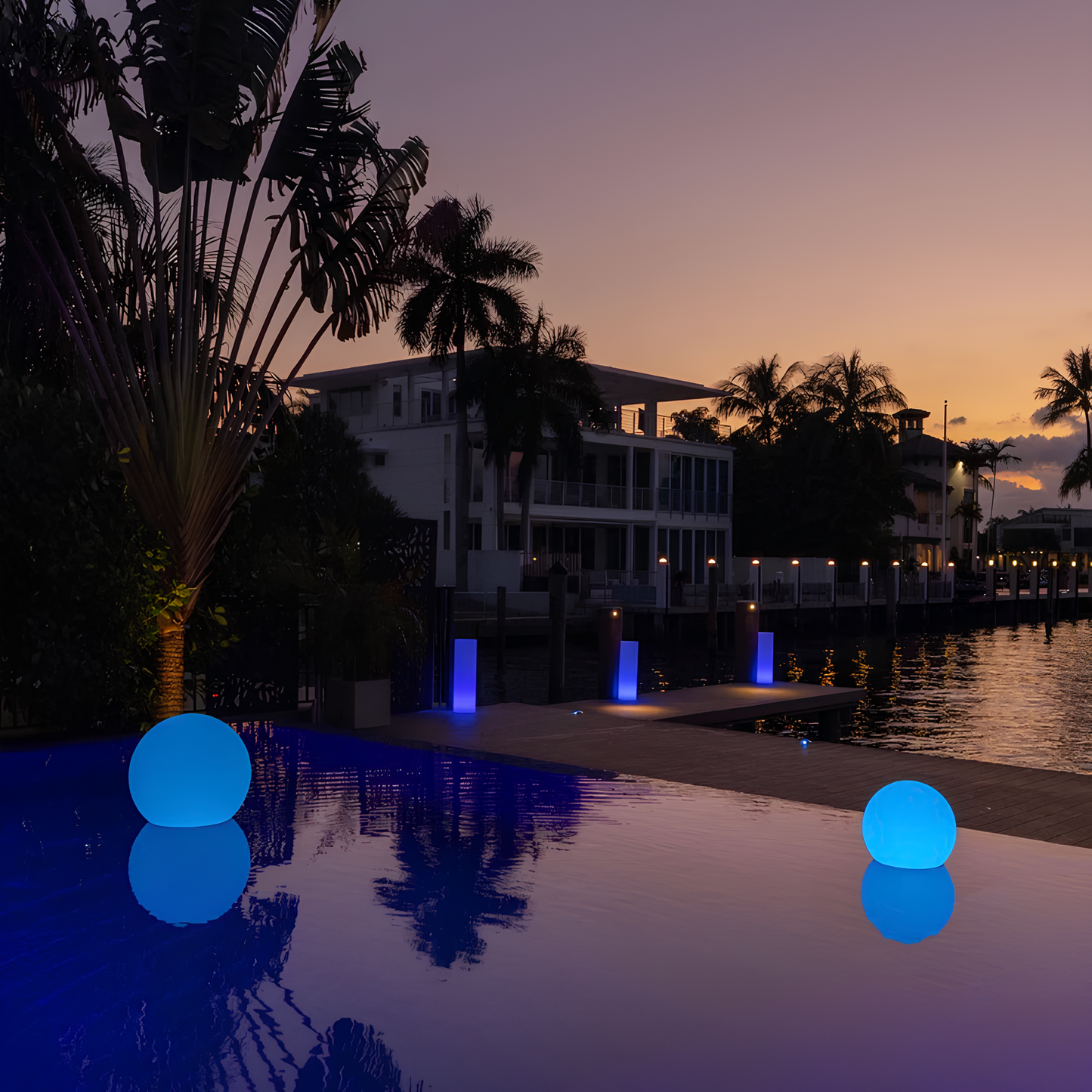 Wireless Ambient Lamp for Indoor & Outdoor Use - LumaSphere