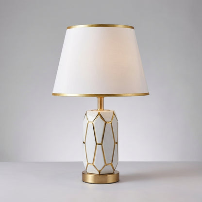 Ceramic Style Table Lamp -  Nostalux