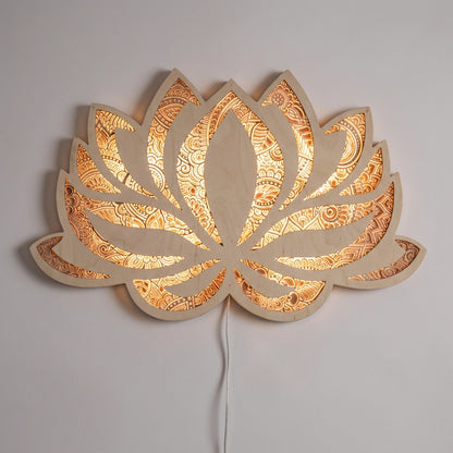 Decorative Lotus Wall Lamp - Lotusyne