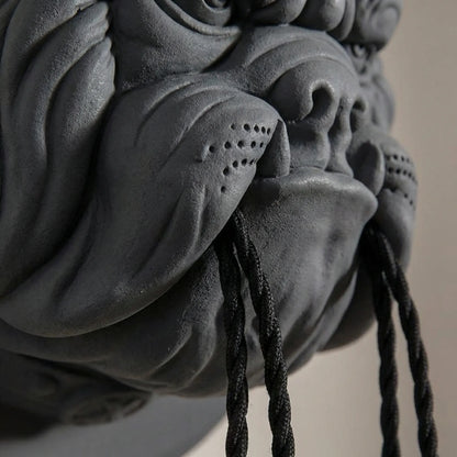 Decorative Sculpted Wall Sconce - Bulloxen