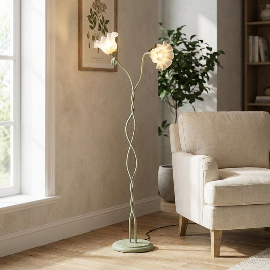 Decorative Curving Stem Lamp -  Florivine