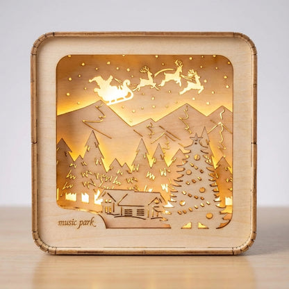 Decorative Tabletop Scene Box -  SolaceCube