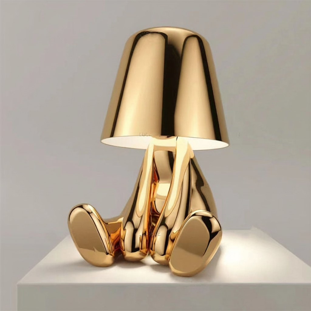 Designer Tischlampe Metallfinish -  Sitelle