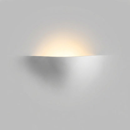 Elegant Curved Wall Sconce -  HaloFold