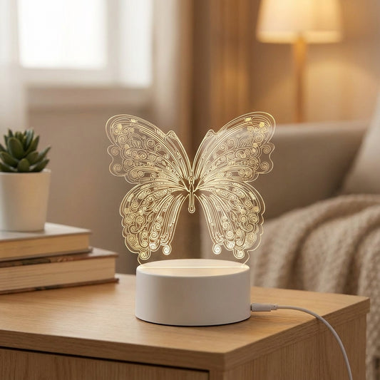 Geometric Butterfly Table Lamp -  Novabutter