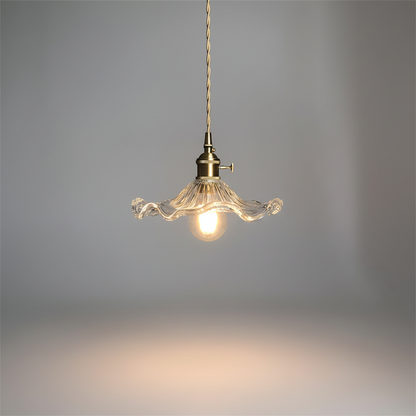 Glas Pendelleuchte Vintage -  BloomLight