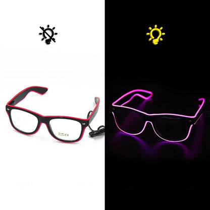 Light-Up Neon Glasses - LumaGlow