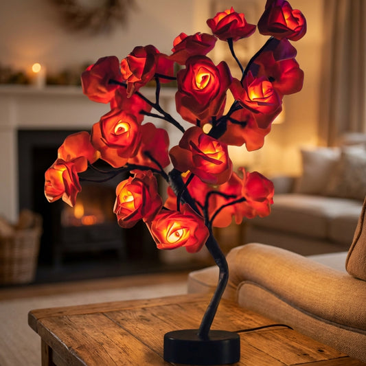Handcrafted Floral Light Sculpture -  Glowbloom