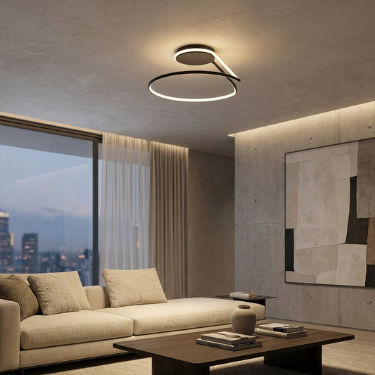 Minimal Modern Ceiling Fixture - Novalume