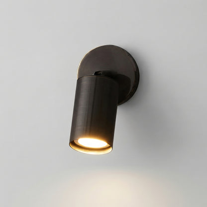 Minimalist Cylindrical Wall Sconce -  NoirLume