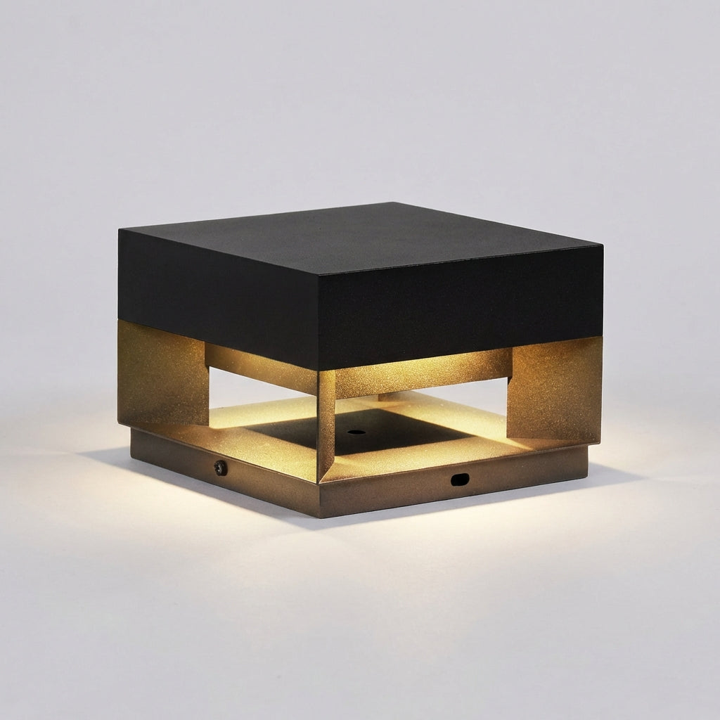 Minimalist Square Outdoor Light - LumaBloc