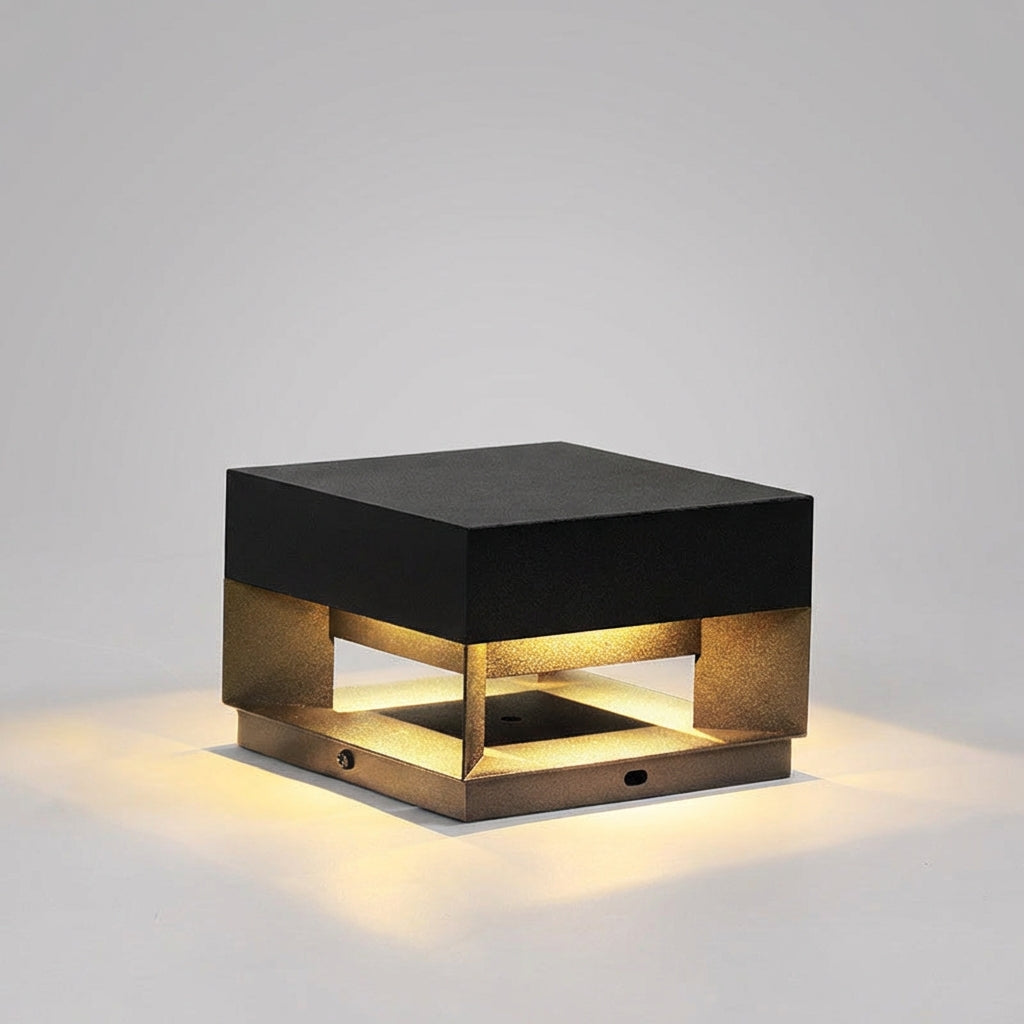 Minimalist Square Outdoor Light - LumaBloc