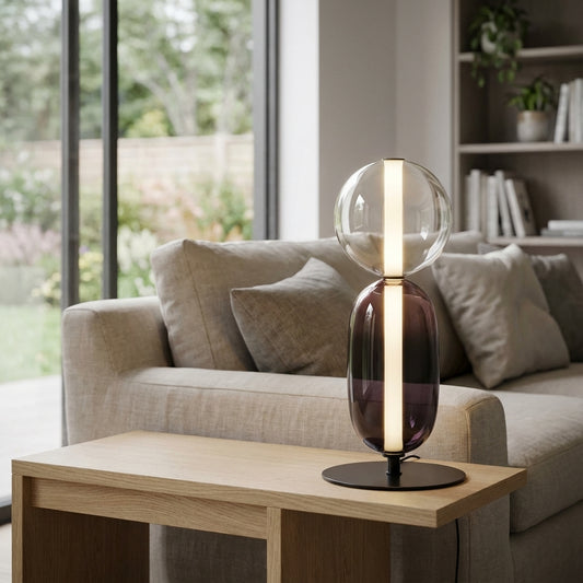 Minimalist Designer Table Lamp -  Glowvian