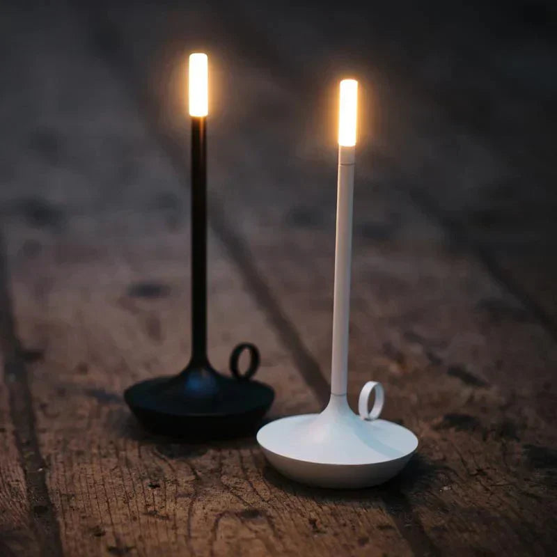 Minimalistische Tischlampe Aluminium - Lightara