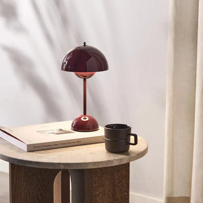 Minimalistische Tischlampe Metall - GlowLuxe