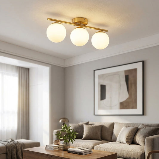 Modern Ceiling-Mounted Fixture - Spheronix