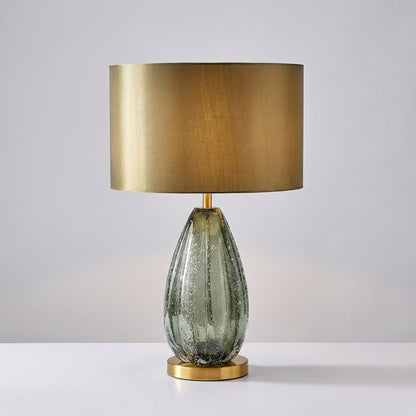 Modern Glass Base Table Lamp - Luminarex