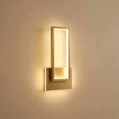 Modern Rectangular Wall Lamp - Brillane