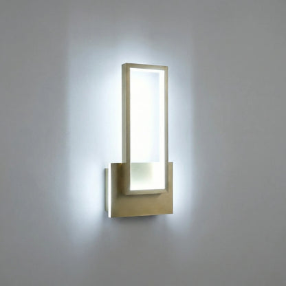 Modern Rectangular Wall Lamp - Brillane
