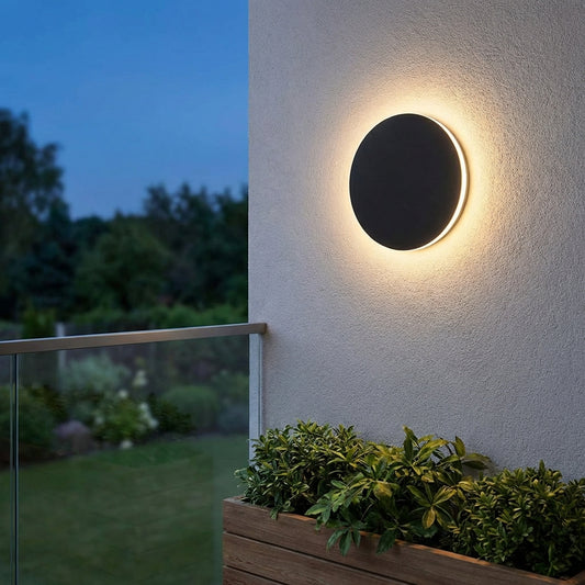 Modern Round Wall Light - Solunex