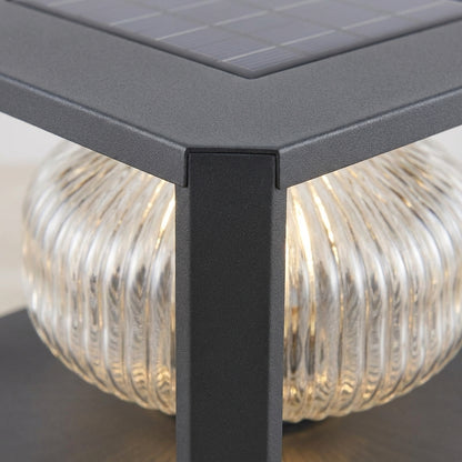 Modern Cube Post Light -  Solaraeon