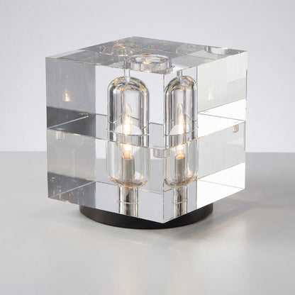 Modern Cube Table Lamp -  Crystalix