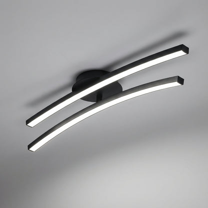 Modern Curved Ceiling Fixture -  Curvion