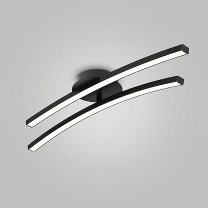 Modern Curved Ceiling Fixture -  Curvion