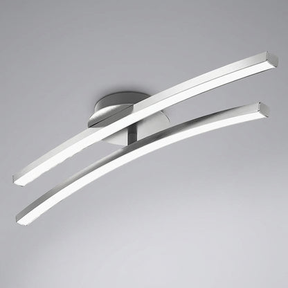 Modern Curved Ceiling Fixture -  Curvion