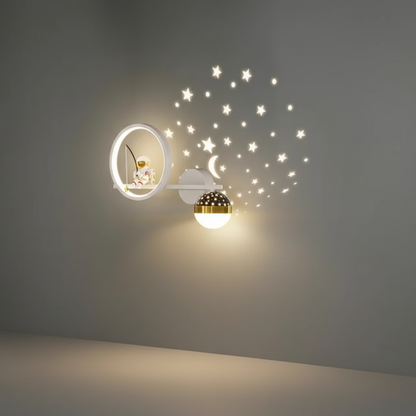 Moderne Kinderwandleuchte -  MoonPlay