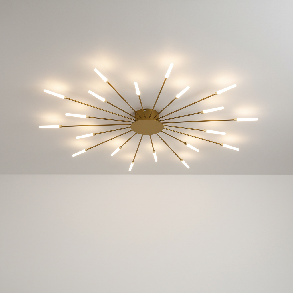 Moderne Große LED Deckenleuchte - Starova