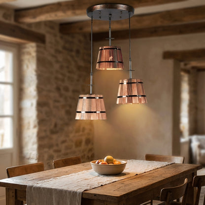 Multi Pendant Cluster Fixture -  Rustomara