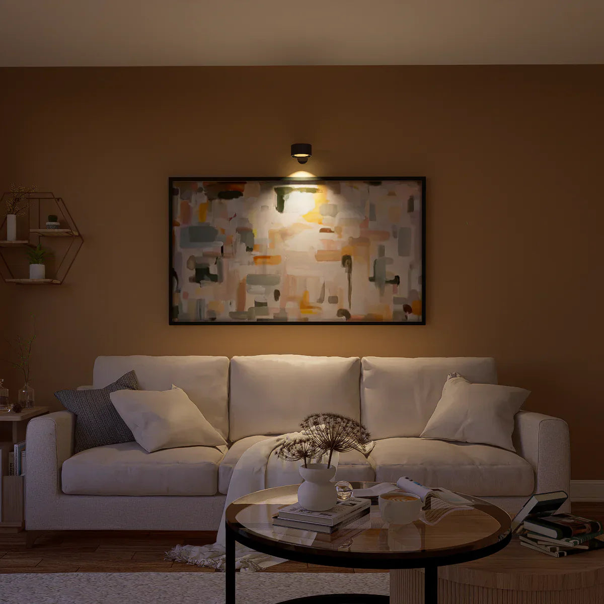Wireless Rechargeable Wall Lamp - LumoFlex