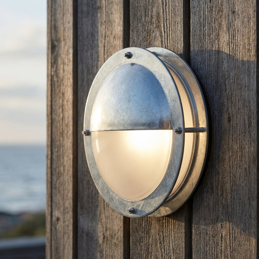 Round Outdoor Wall Light - Marinova