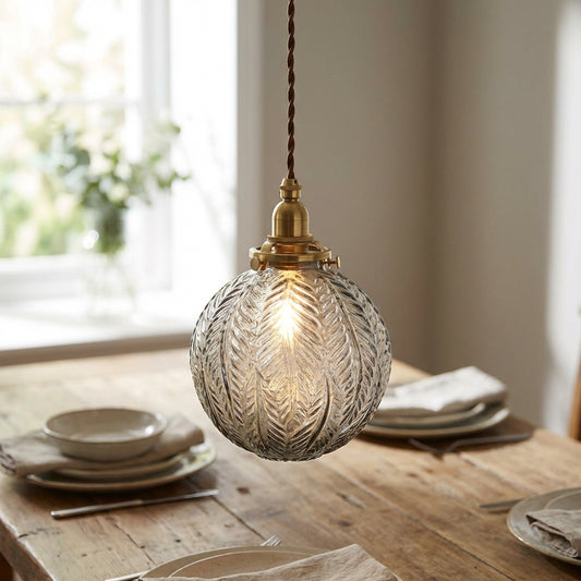 Round Vintage Pendant Light - Calivon