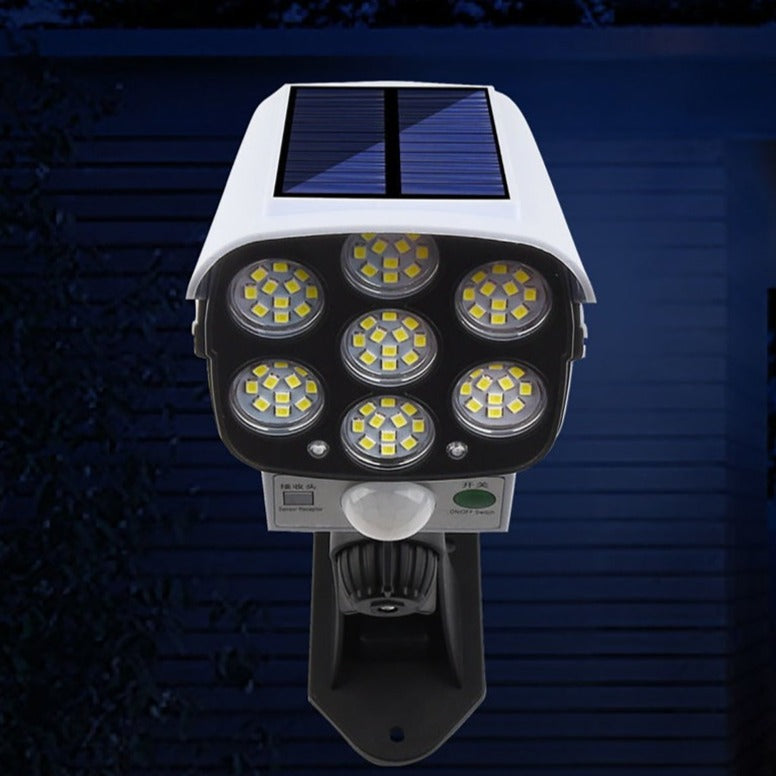 Solar-Powered Dummy Security Camera - SolarGuard