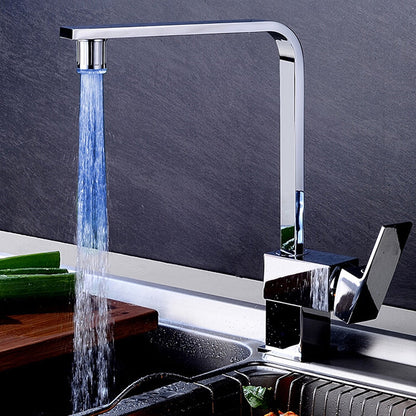 Colorful LED Water Faucet - AquaGlow