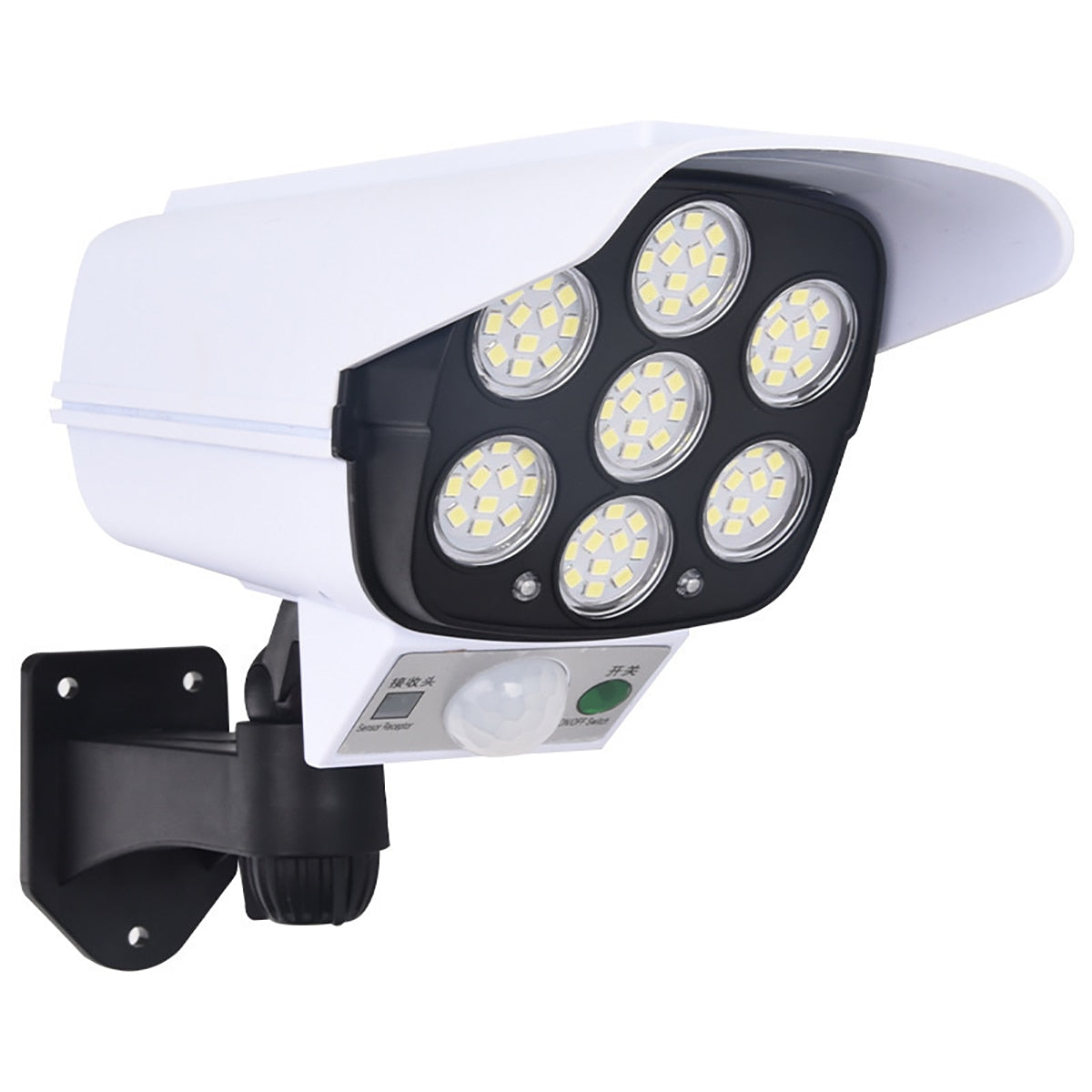Solar-Powered Dummy Security Camera - SolarGuard