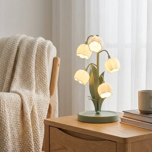 Sculptural Flower Table Lamp -  Florencea