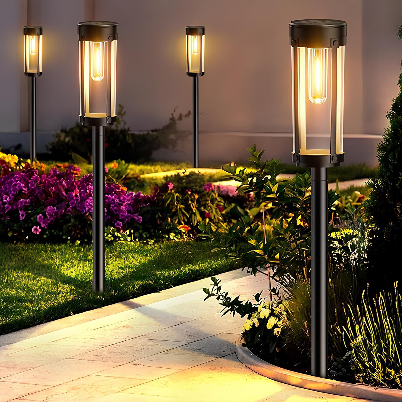 Solar-Powered Garden Torch - SolarFlare