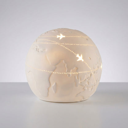 Table Lamp With Globe Motif -  Aerolume