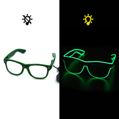 Light-Up Neon Glasses - LumaGlow
