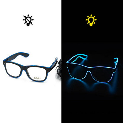 Light-Up Neon Glasses - LumaGlow