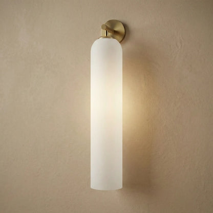 Vertical Glass Wall Sconce -  Aurelis