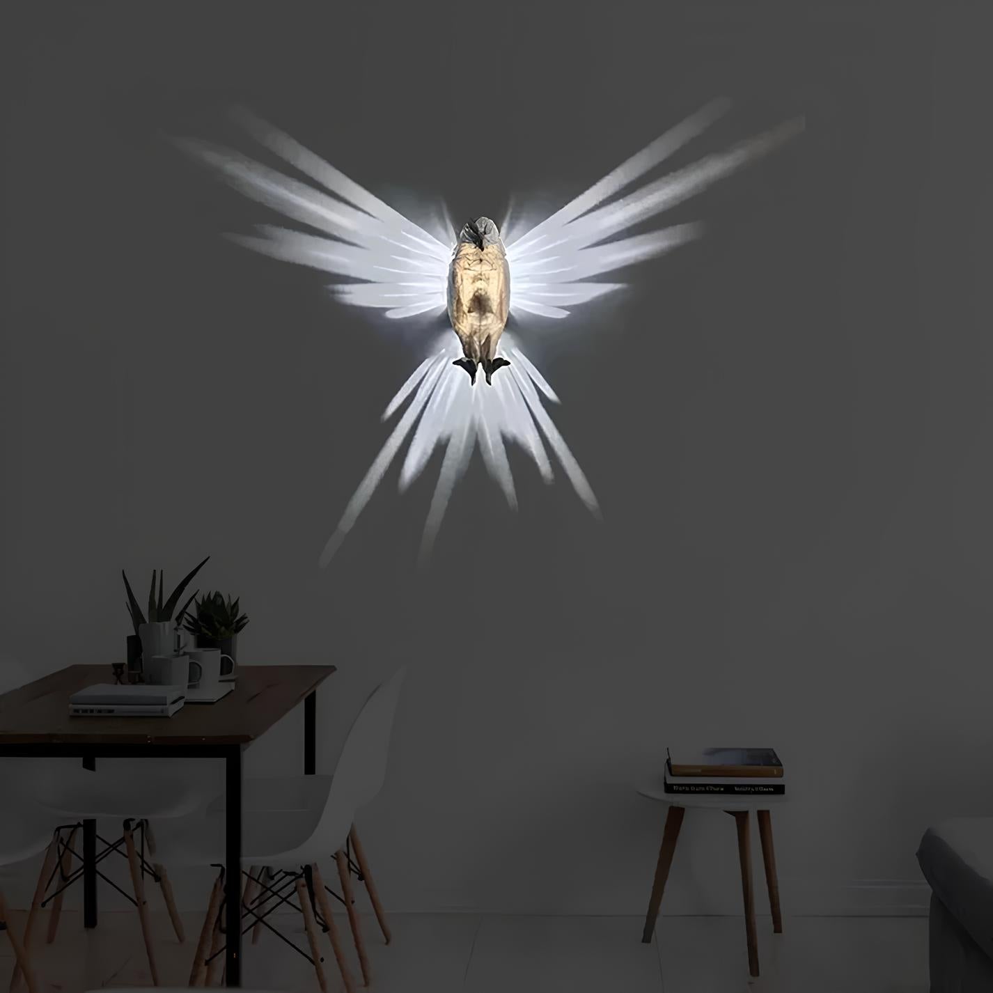 Illuminated Wings Wall Lamp - LumaWings