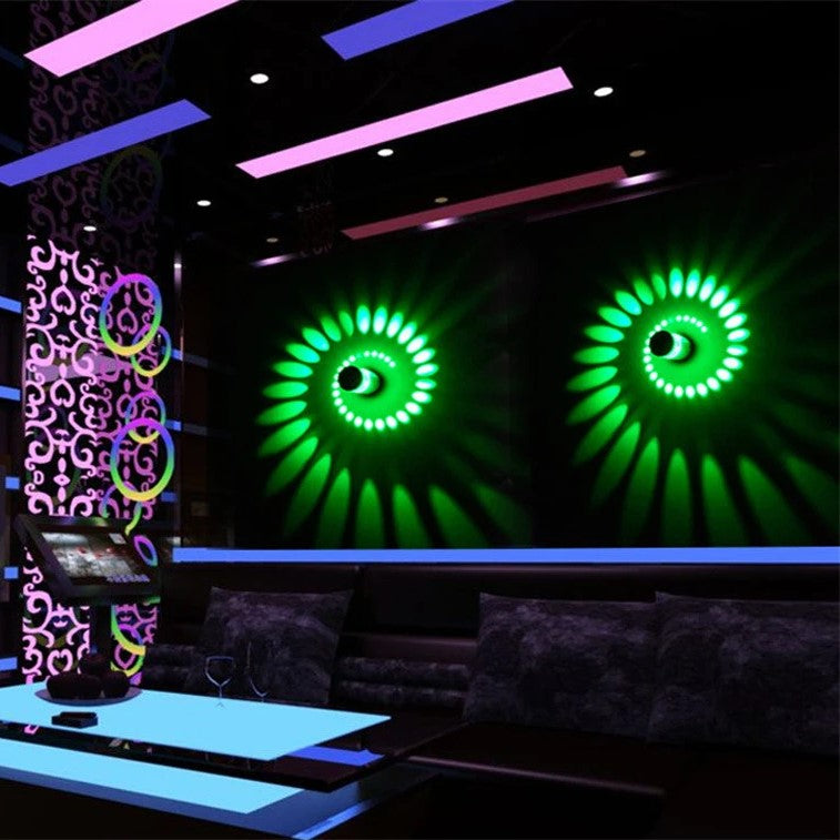 Modern LED Spiral Lamp - LumoSpiral