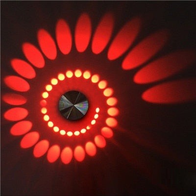 Modern LED Spiral Lamp - LumoSpiral